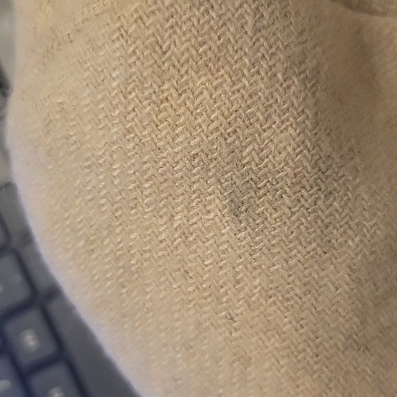 ZARA CROPPED WOOL BLEND DOUBLE BREASTED COAT - Picture 9 of 9